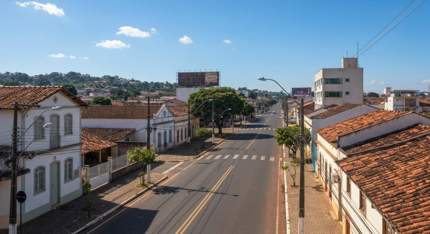Vista representativa de Cesário Lange